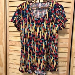 LuLaRoe Multicolored TunicTop